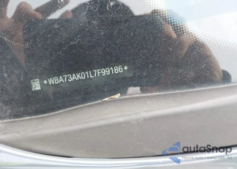 2020 BMW 228I Gran Coupe xDrive z USA, uszkodzony, nr VIN WBA73AK01L7F99186